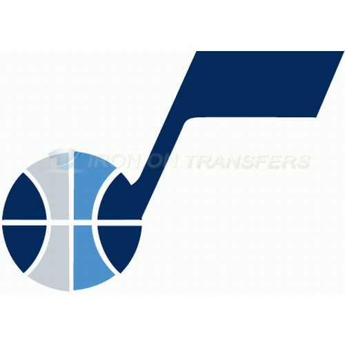 Utah Jazz Iron-on Stickers (Heat Transfers)NO.1223